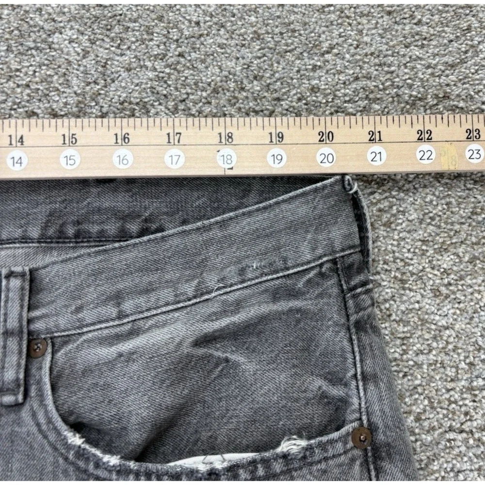 Polo Ralph Lauren Brennan Repaired Sullivan Slim Jeans Mens 40x30 Gray Rope Dyed
